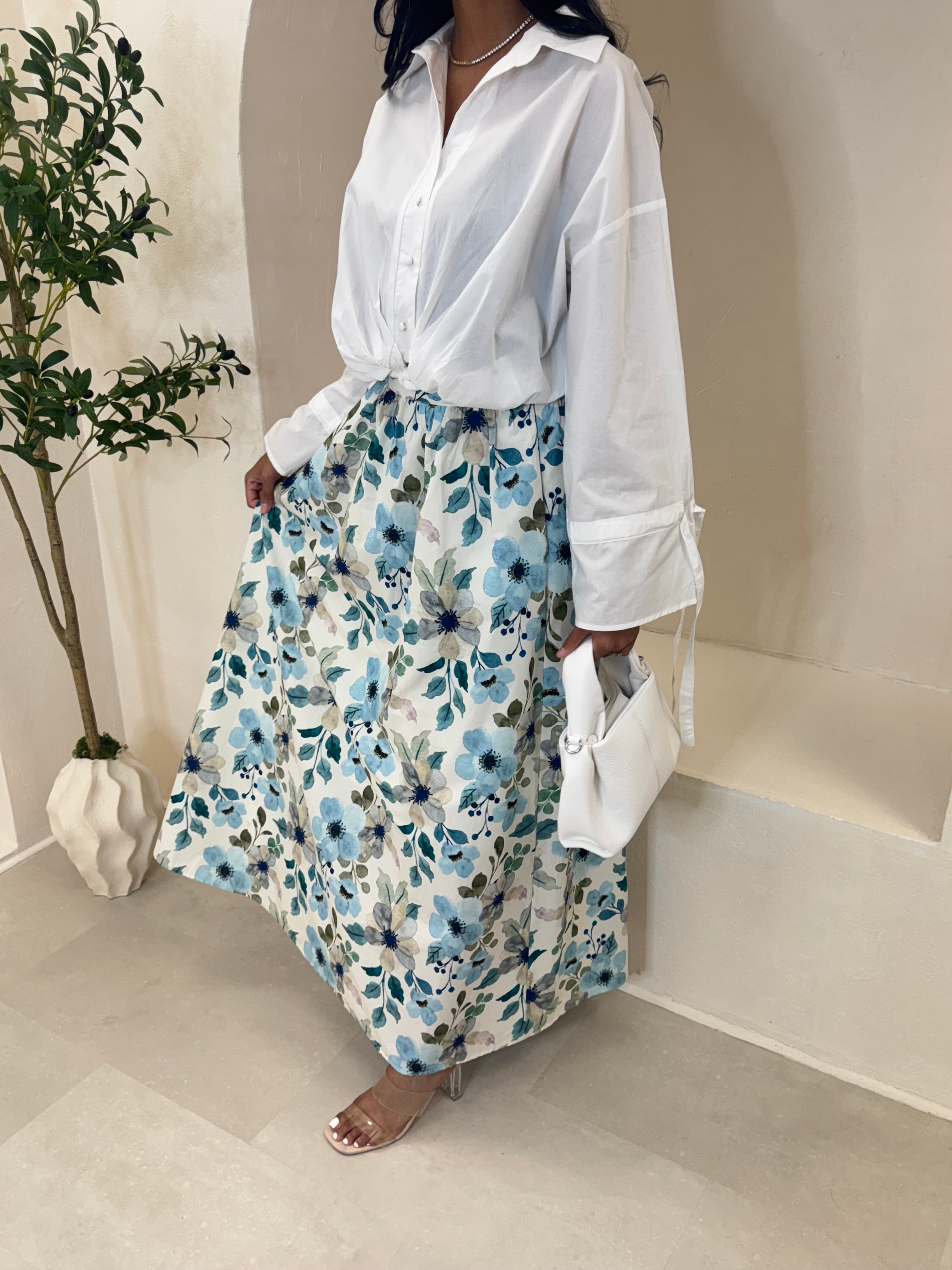 Jupe FELDA bleu