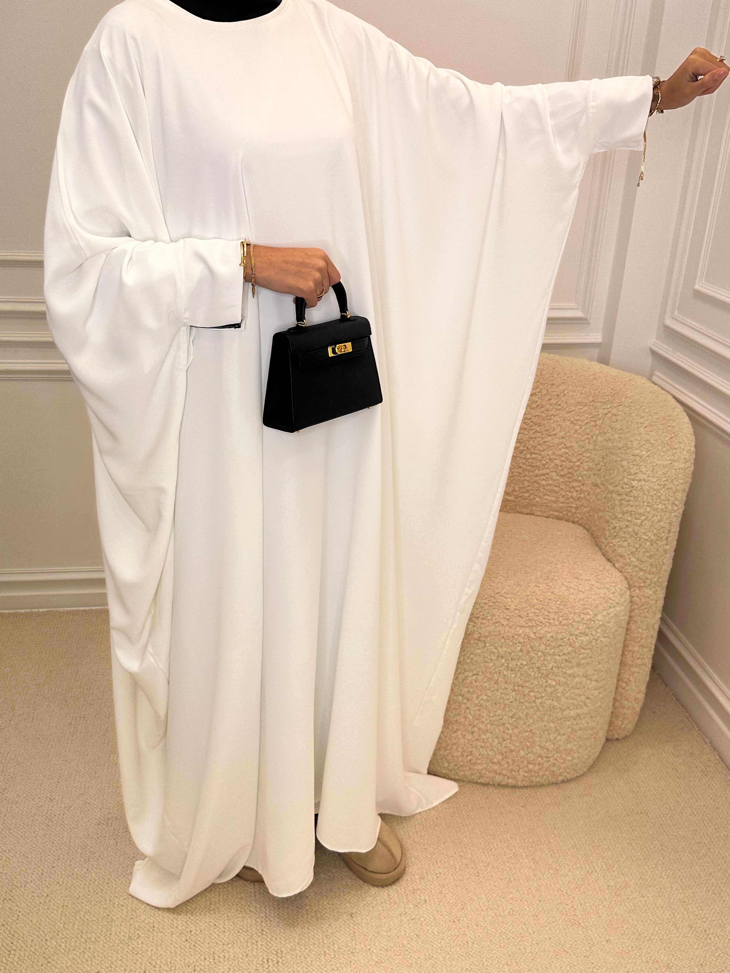 Abaya ZOHRA blanc