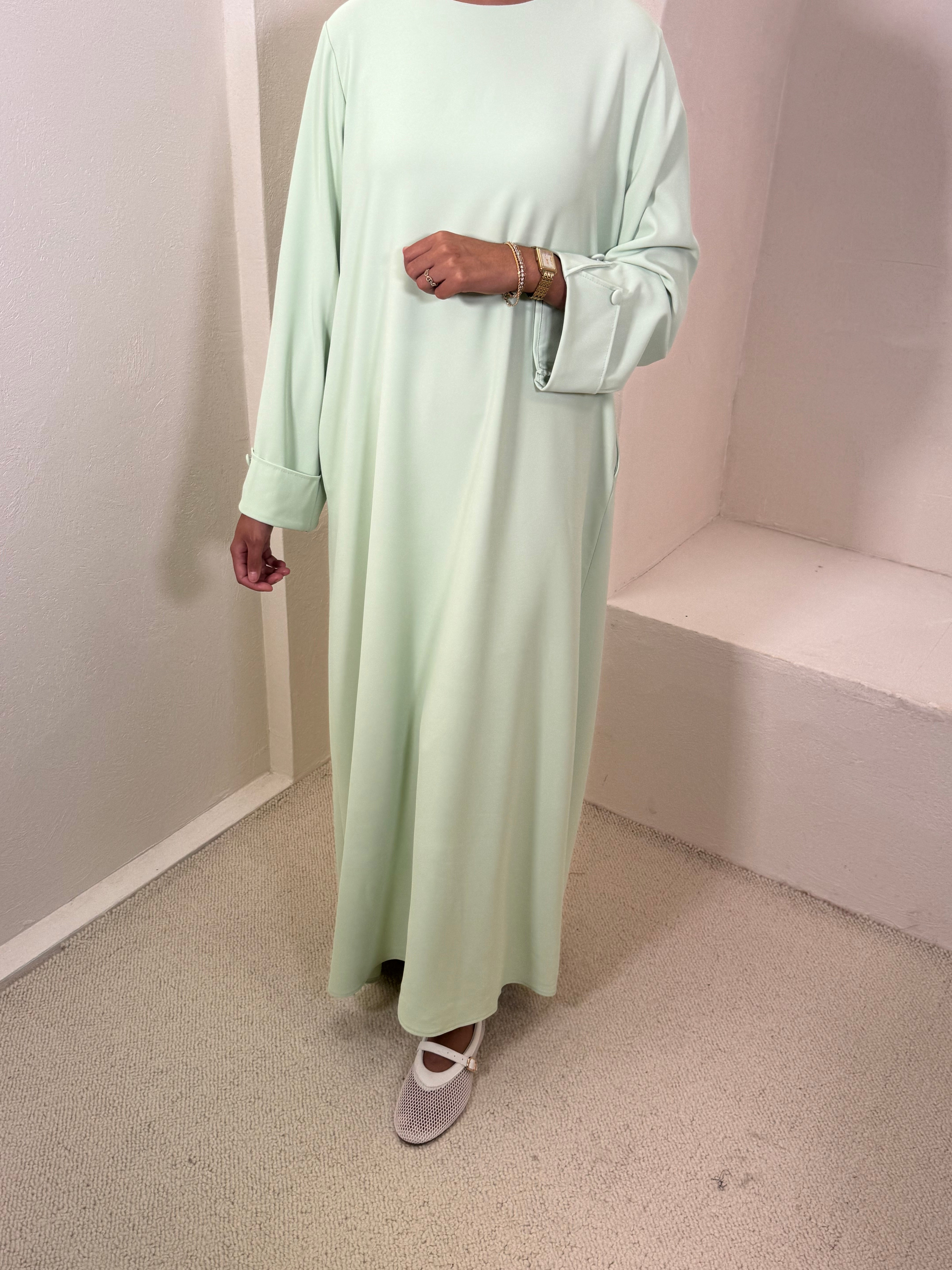 Abaya SAFA - Menthe