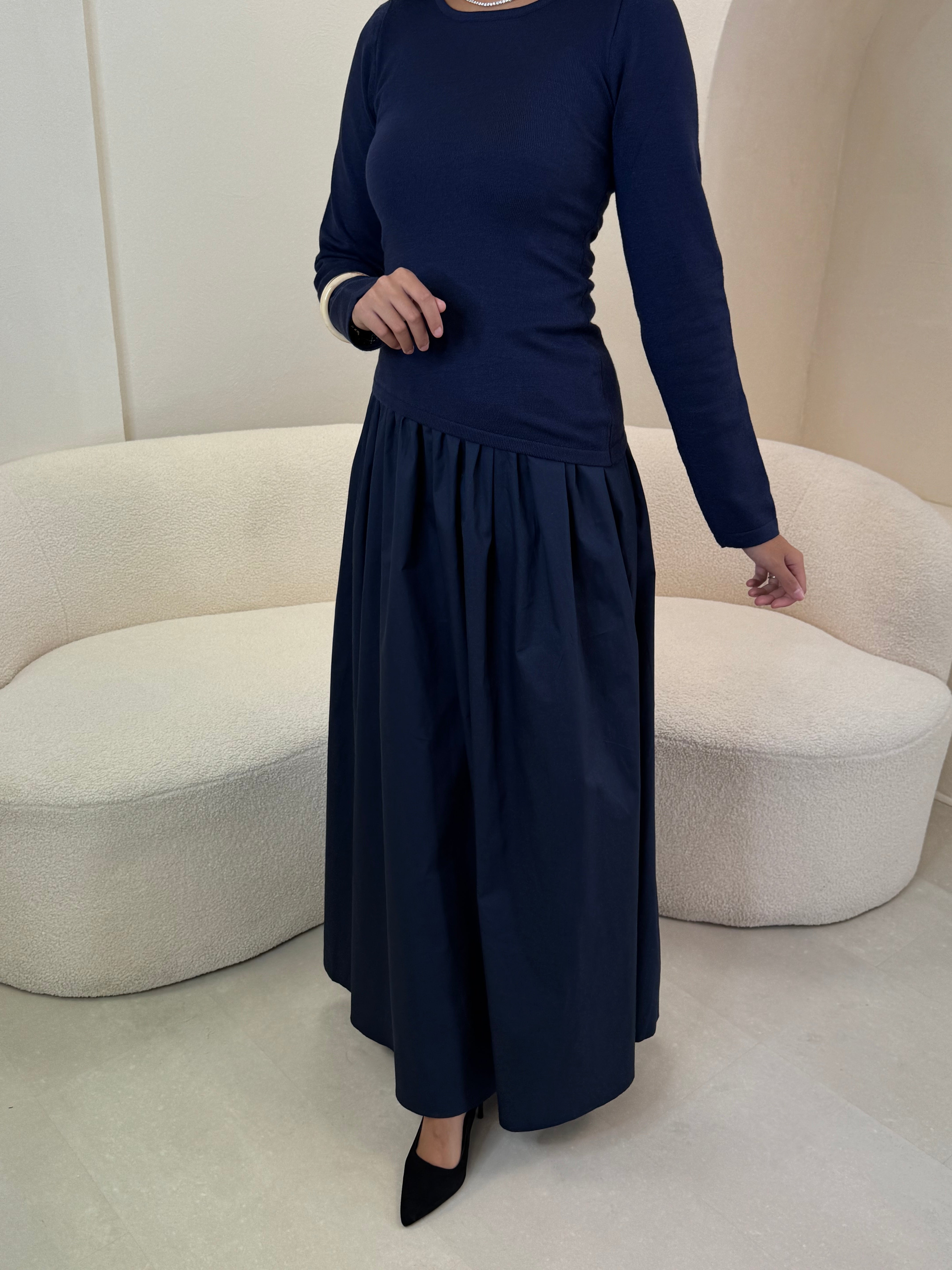 Set ADRIANA bleu marine