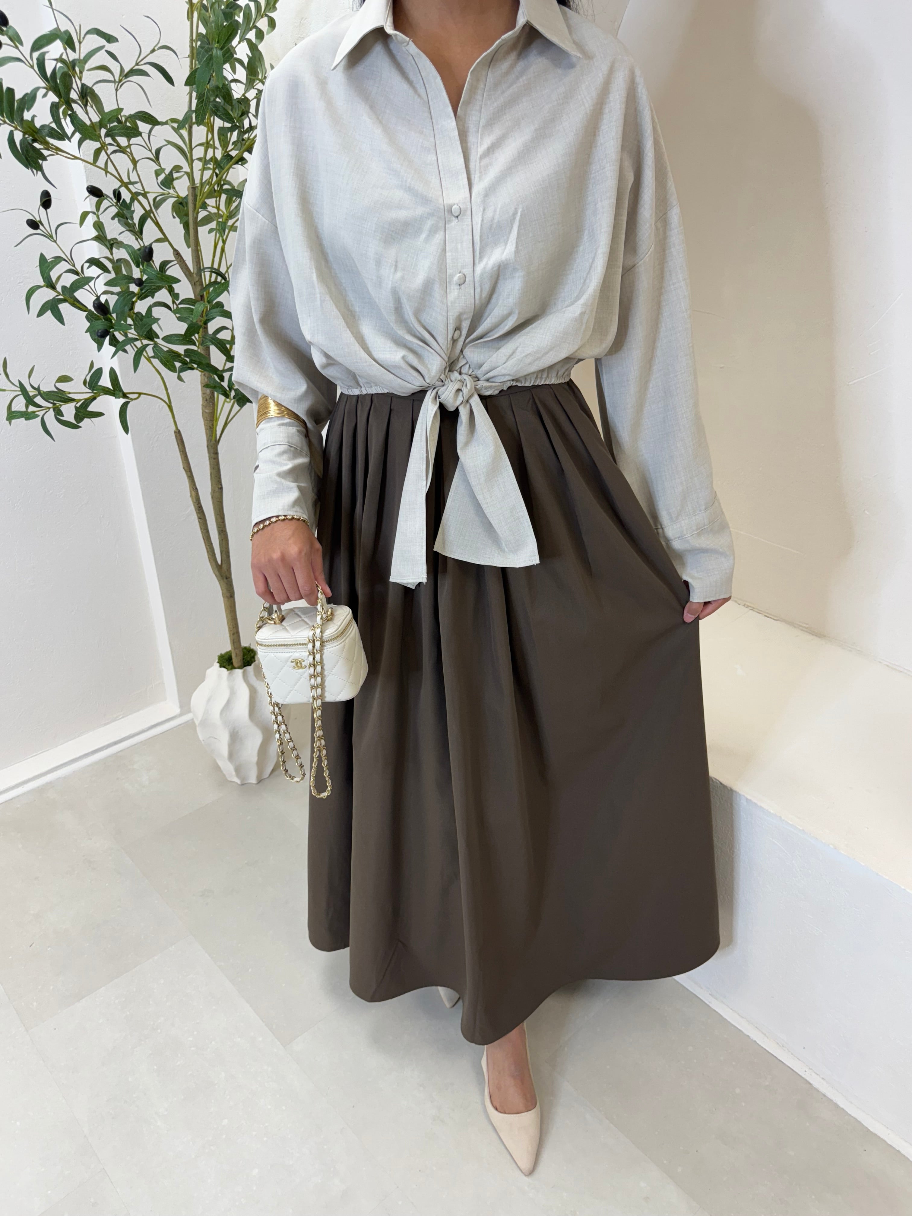 Chemise PAULA crème