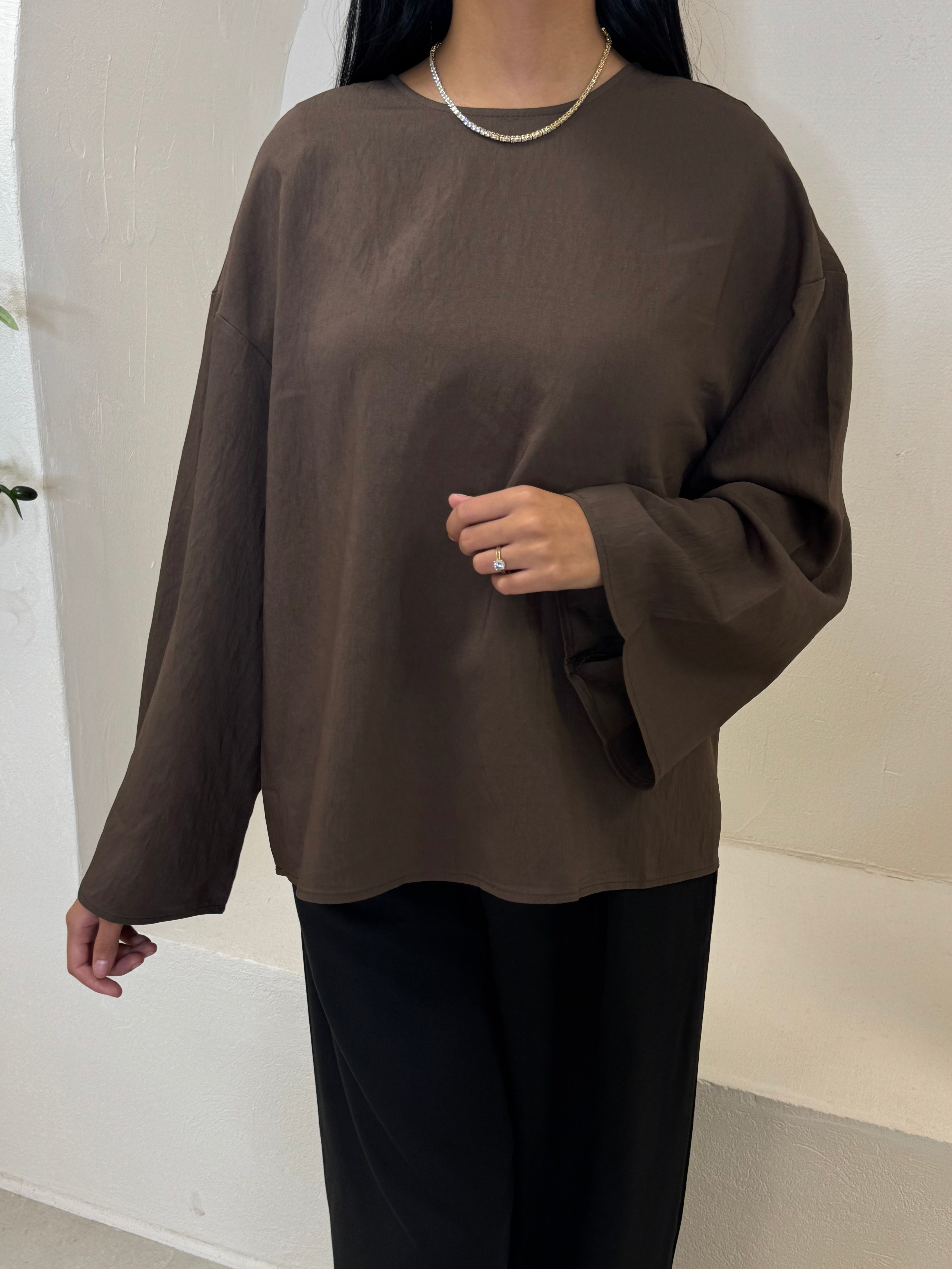 Haut SIMPLY marron