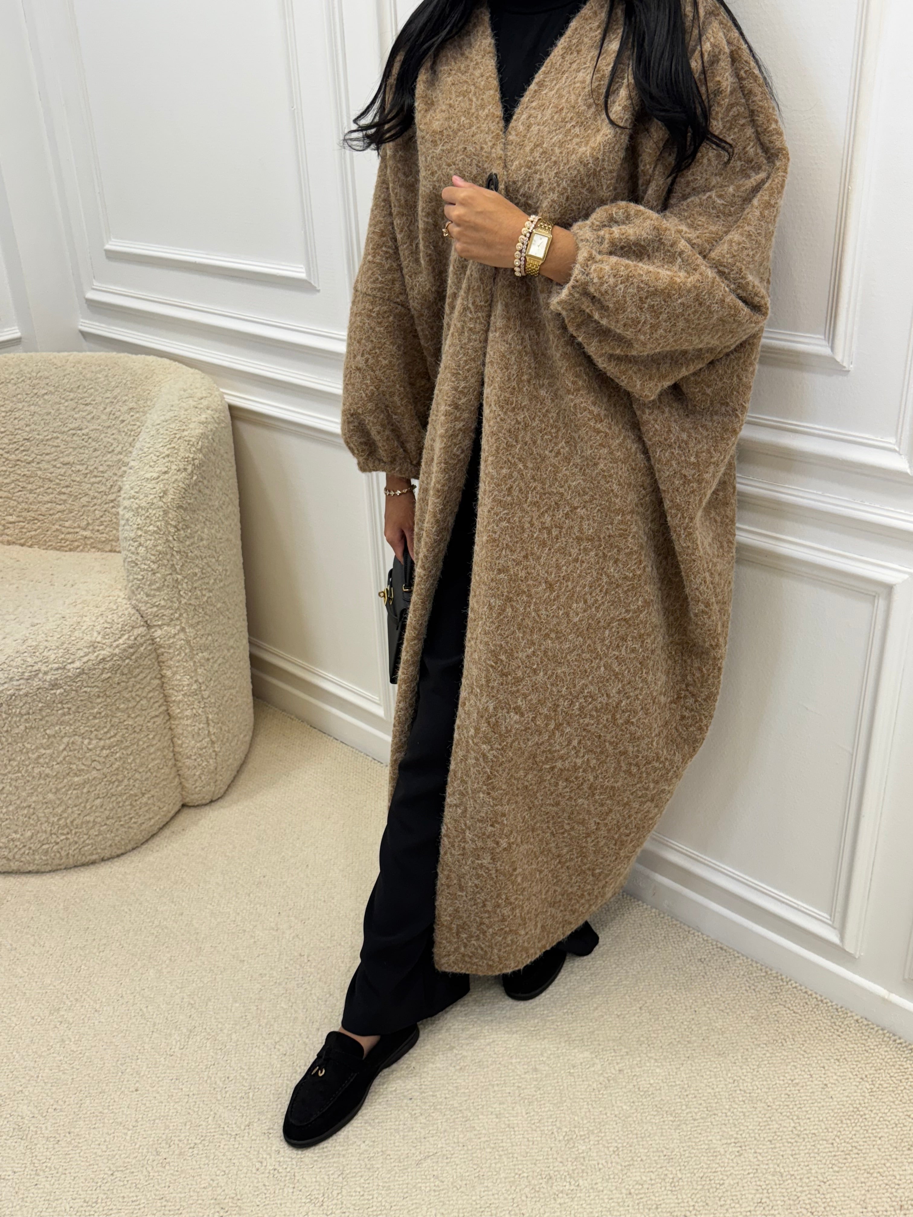 Manteau SIMAYA camel