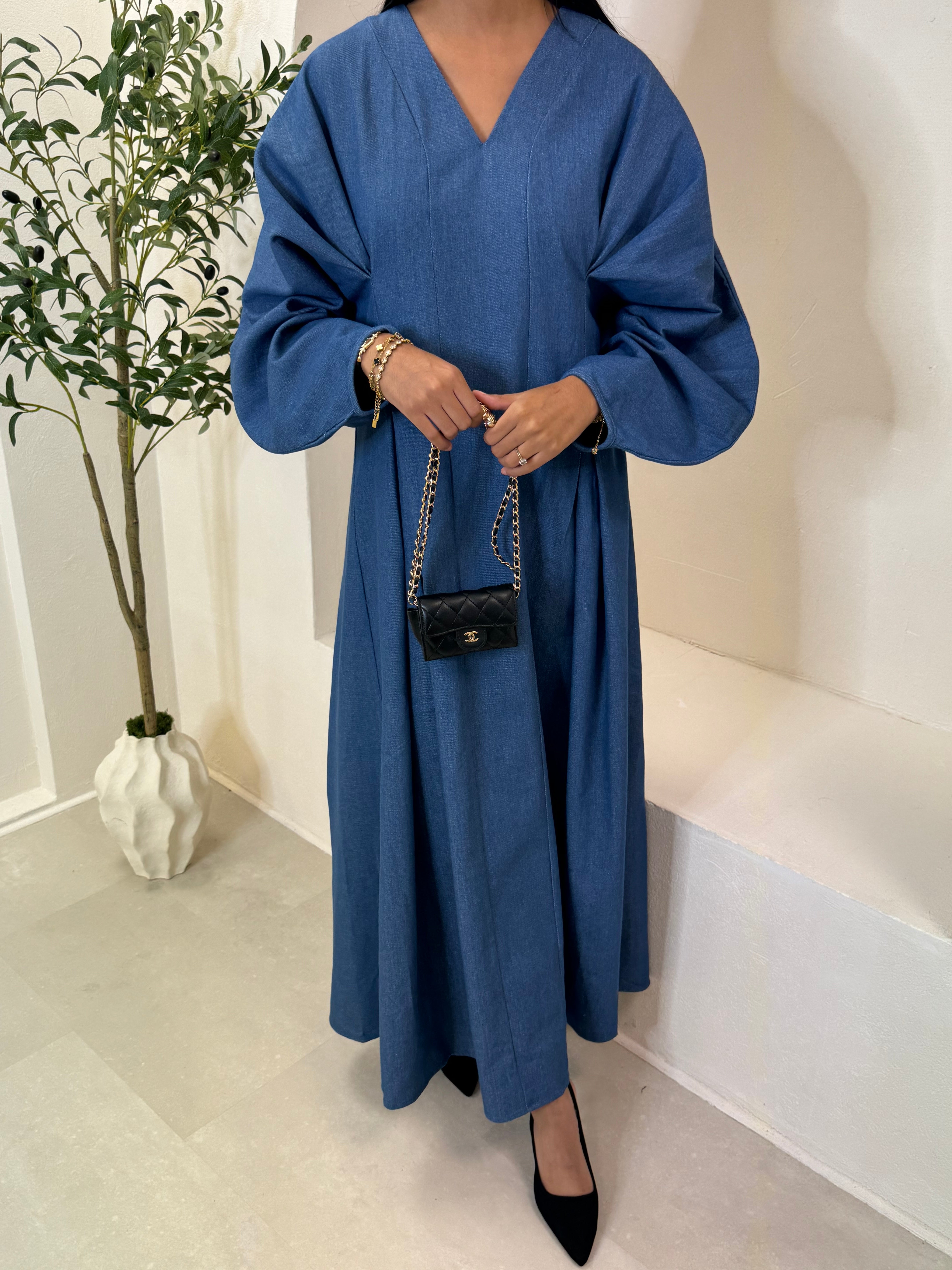 Robe DENIM bleu clair