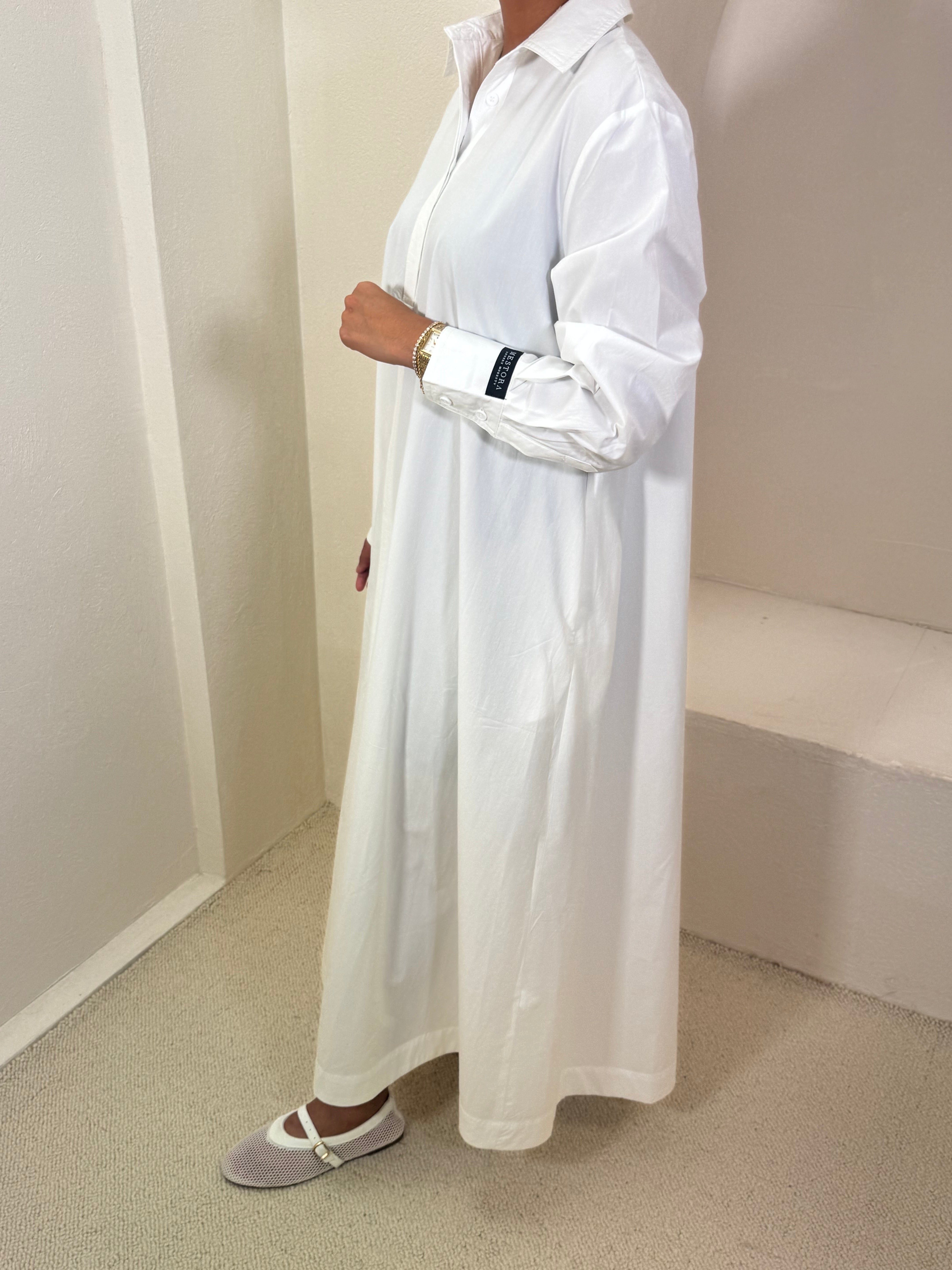 Robe-chemise LARA - Nuage