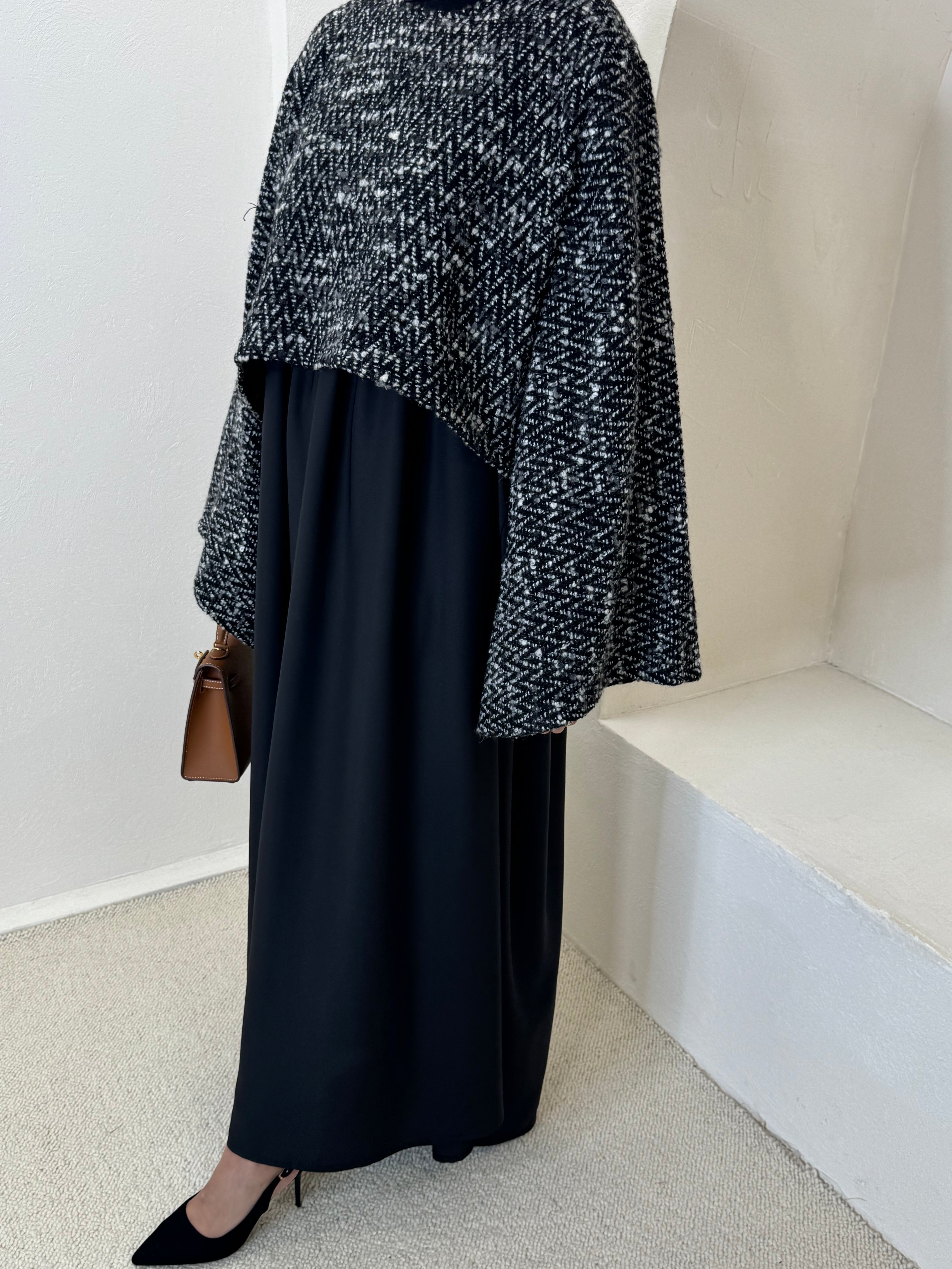 Abaya JAZZLYN noir