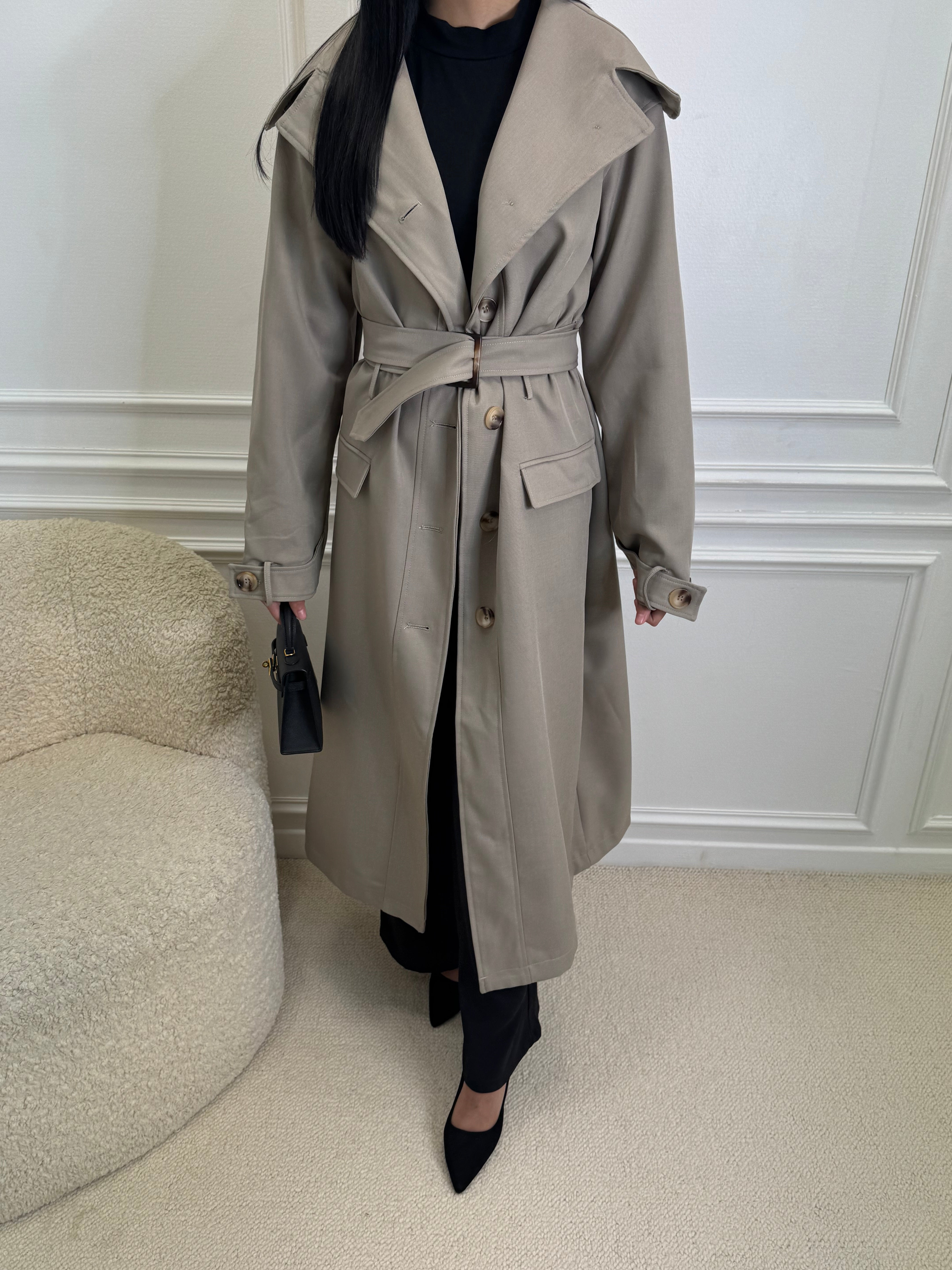 Trench GAÏA taupe