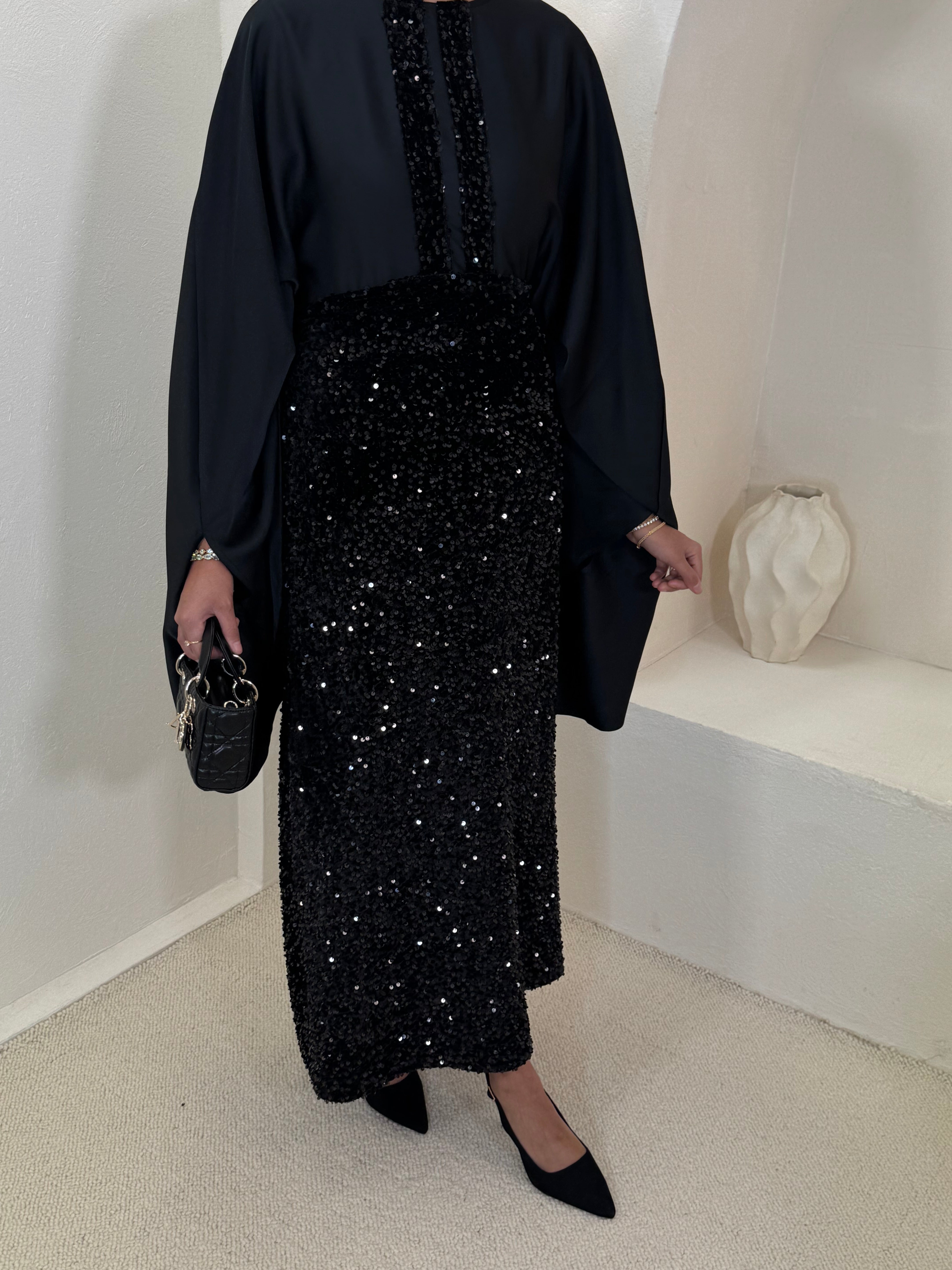 Set NOON sequin noir