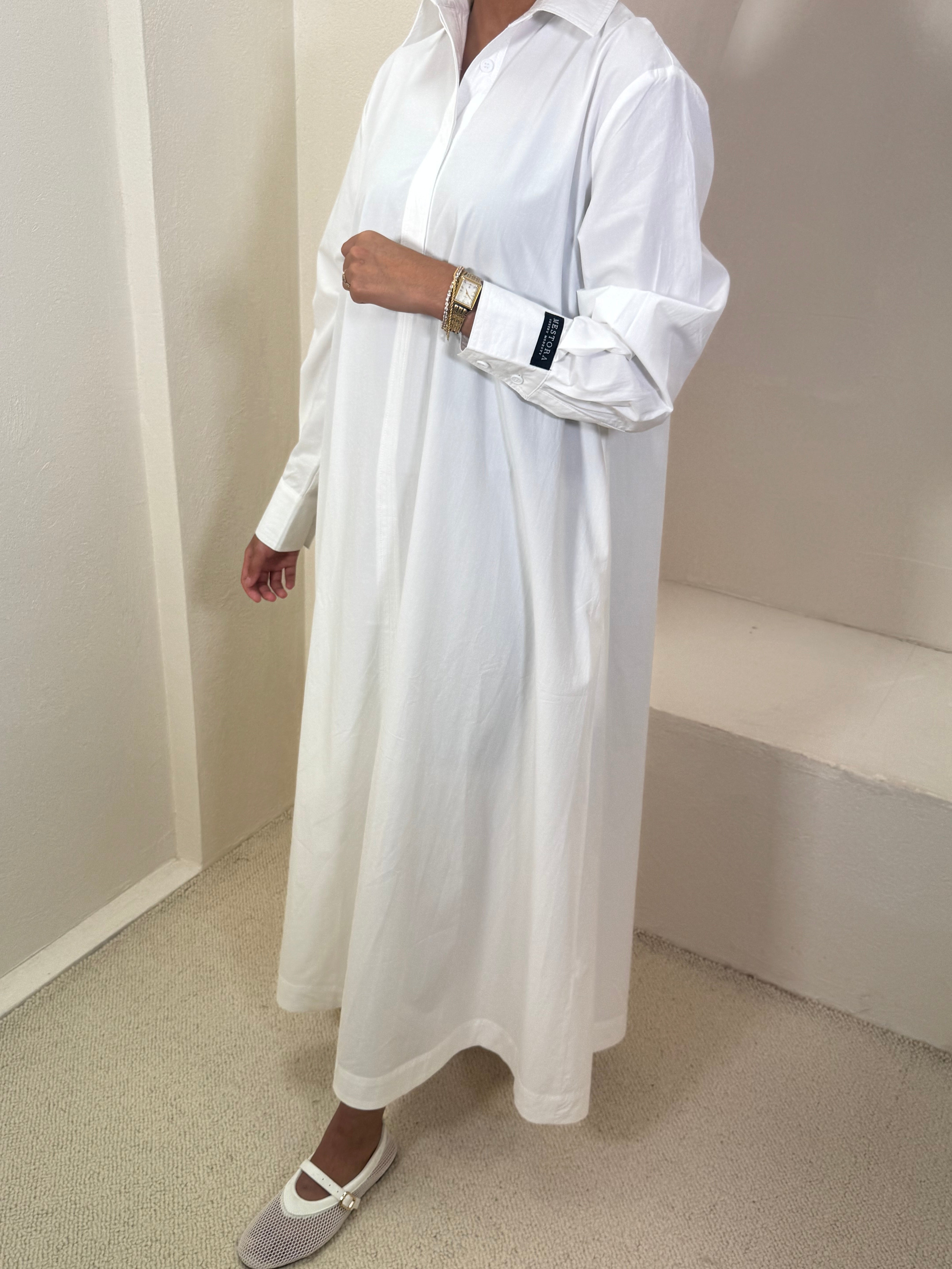 Robe-chemise LARA - Nuage
